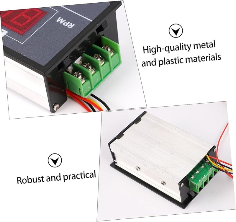 Gadpiparty 3Pcs PWM DC Motor Speed Controller Adjustable Voltage Regulator Digital Display - Image 5